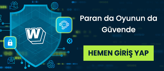 Güvenli oyun vurgusu olan ekranda hemen giriş yap çağrısı
